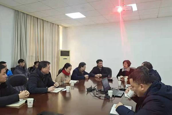 湖南第一师范学院副校长周发明一行来我校考察交流