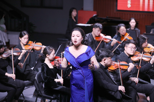 学校举办“喜迎二十大”音乐季（秋冬）之音乐学院成立一周年庆典音乐会